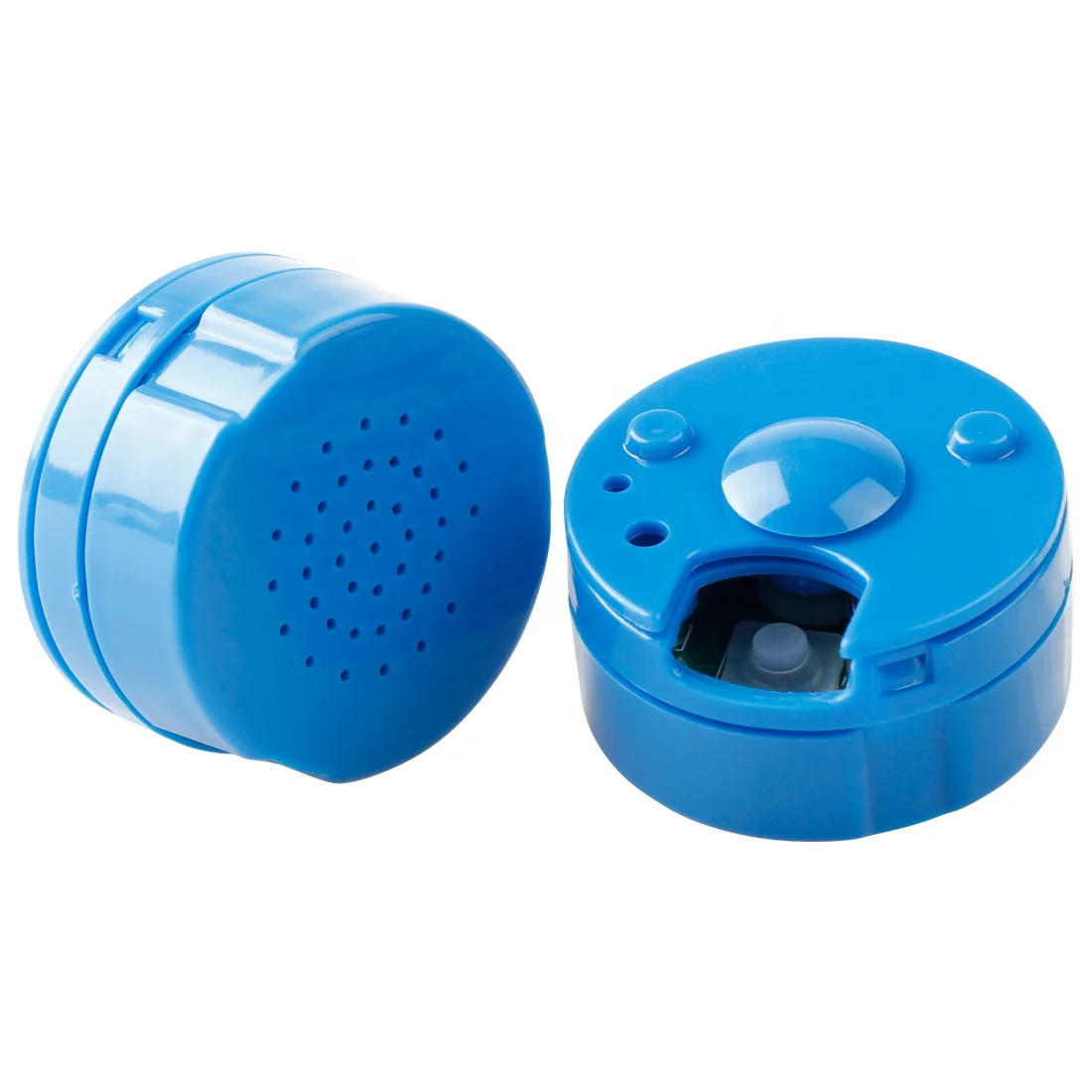 Wholesale high quality round big push button mini voice recorder sound recordable voice box for plush toys teddy bear