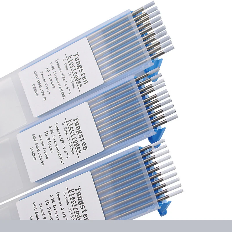 WZ8  white head argon arc welding tungsten electrode tungsten needle 1.6/2.0/2.4/3.0/3.2*150