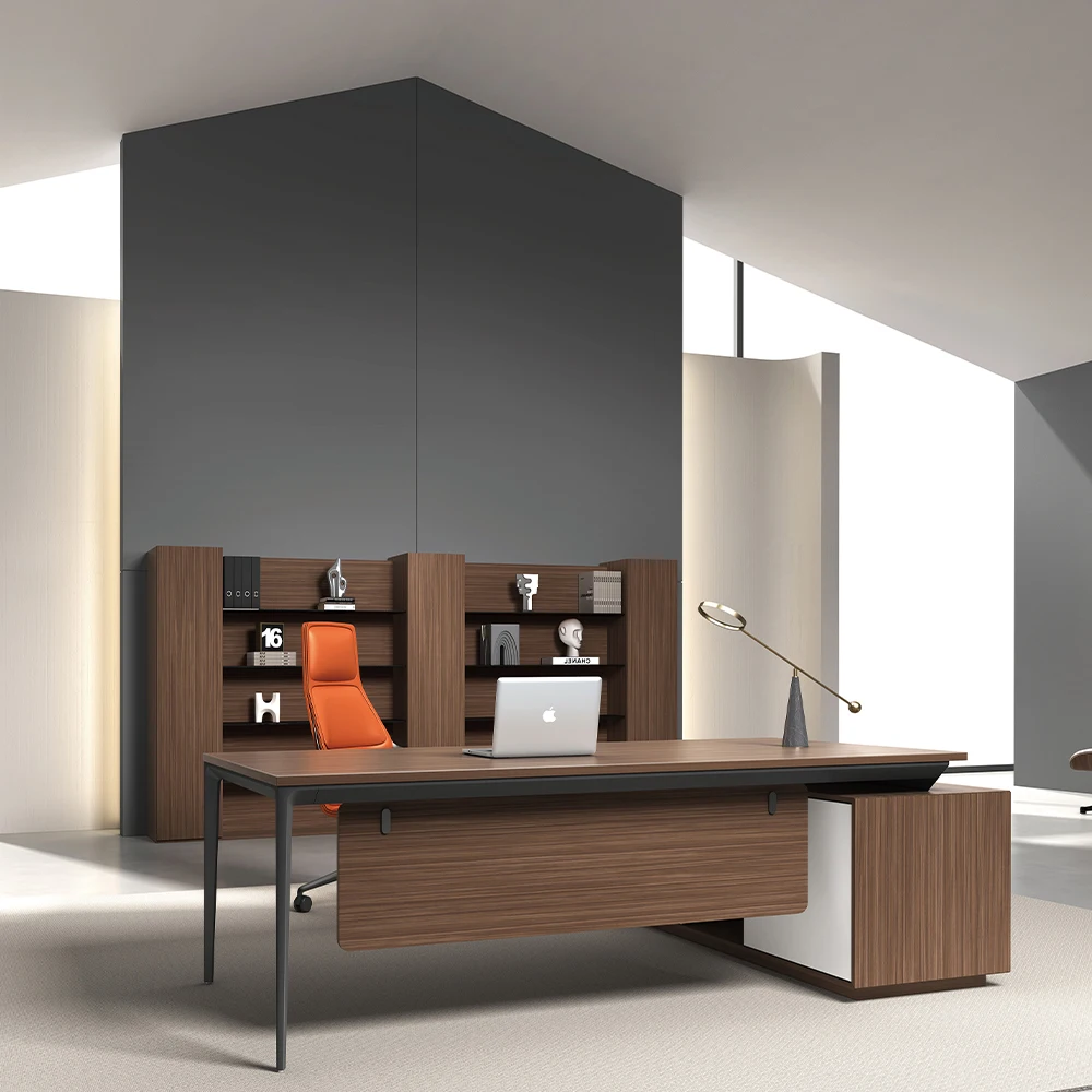 High Tech Furniture Home Executive Office Desk Wood Luxury Ceo Table Boss Desk Office Furniture