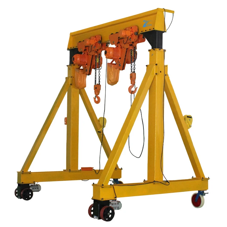 Mini Small Mobile Gantry 1 2 3 5 Ton Portal Gantry Crane 10ton Price