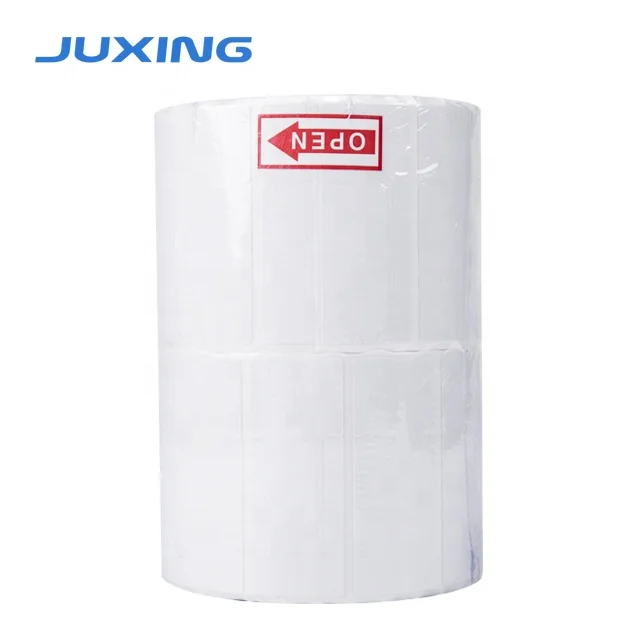 Juxing 75mm*30mm 200pcs one roll Fashion Custom Tags Jewelry Sunglasses Labels price labels