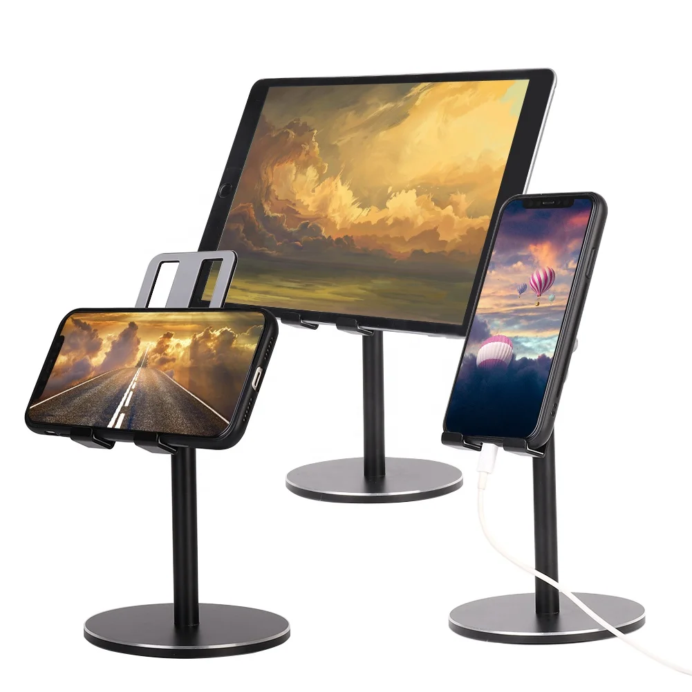Foldable Universal Phone Holder Lazy Cell Mobile Desk Stand Fit For 4-11 Inches Phones Tablets
