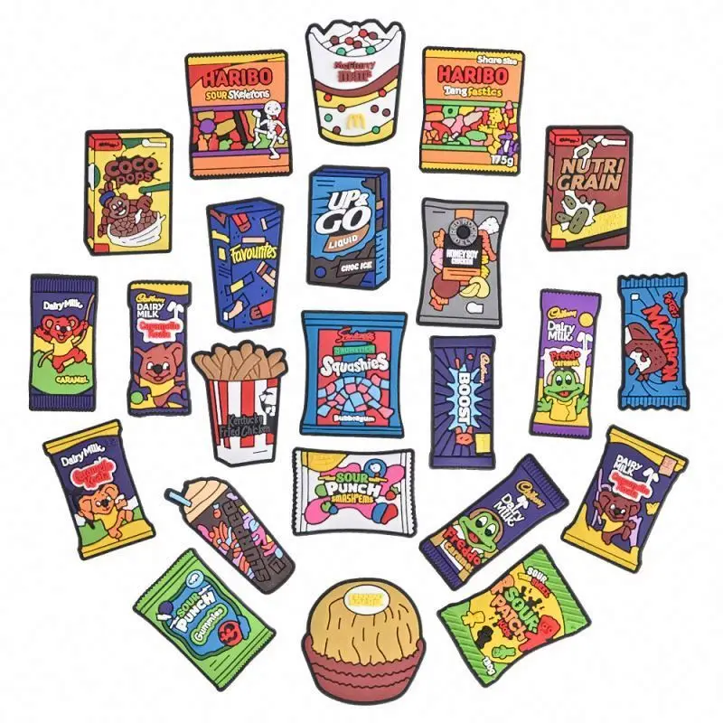 Cute Food Girl Women Men Toy Kids Philippines Baseball Texas Logo Charms Christmas Sports Cartoon Pink Candy Diago Maradona