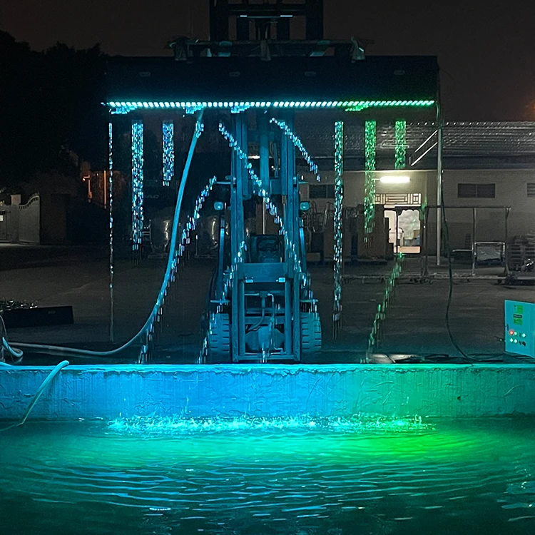 Free Design Indoor Water Feature LED Color Water Curtain Rain Curtain Fountain Stainless Steel Water Curtain