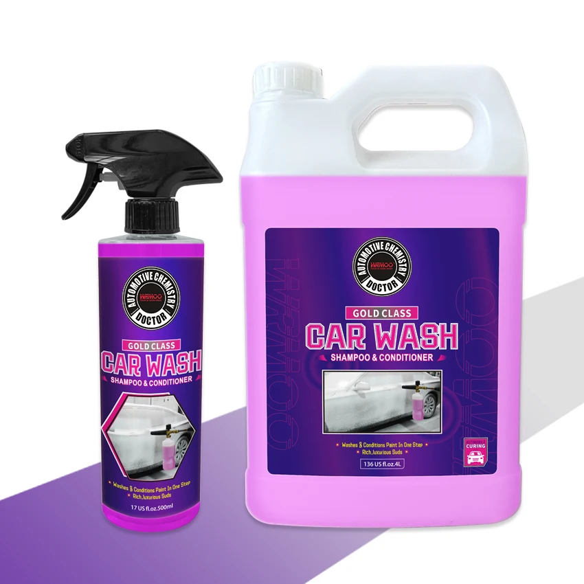 Car per-wash shampoo neutral car cleaning fluid auto detailing supplies detailing chemicals snow foam shampoo