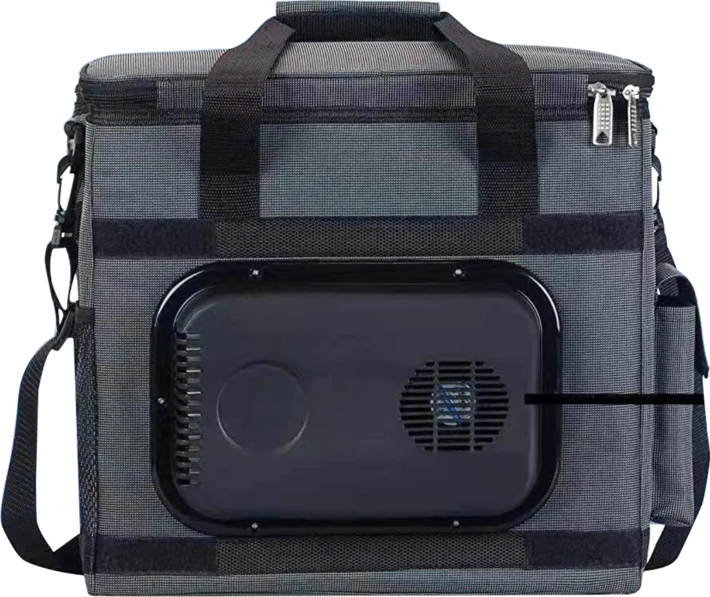 15L/18L/22L Electric Cooler Bag 12V Thermoelectric Cooler for Vehicles, Portable Cooler Refrigerator for Car RV and Camping Use