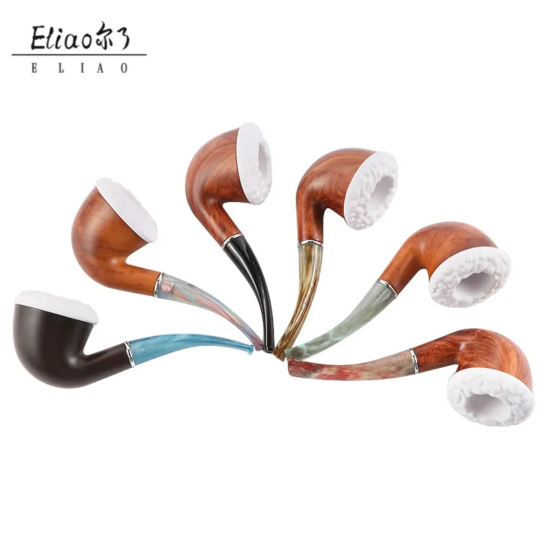 Yiwu Erliao долговечная курительная трубка Высококачественная табачная сигарета уникальный дизайн ручная