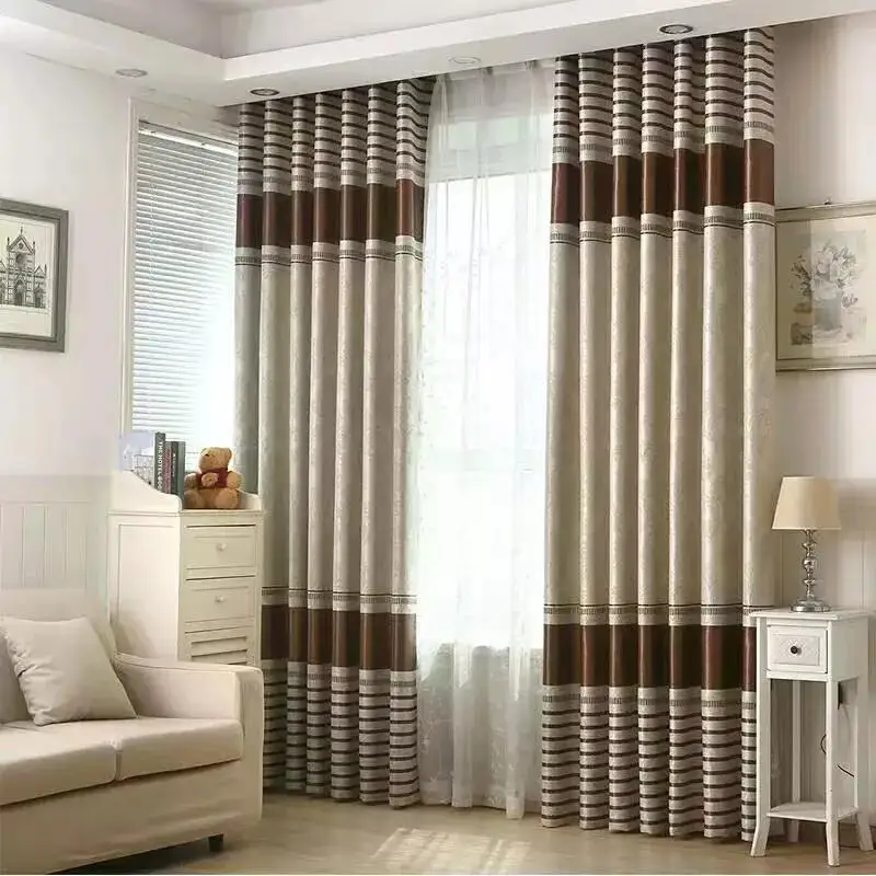 High Quality Day And Night Cloth Curtain Modern Embossed Fabrics For Curtains Fabric Sale