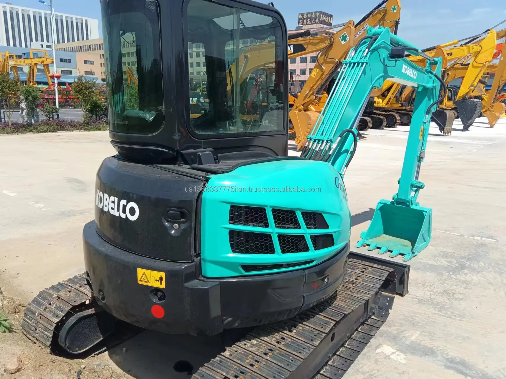 Экскаватор Kobelco SK55SR лидер продаж хорошая производительность низкая цена Китай гидравлическая строительная машина