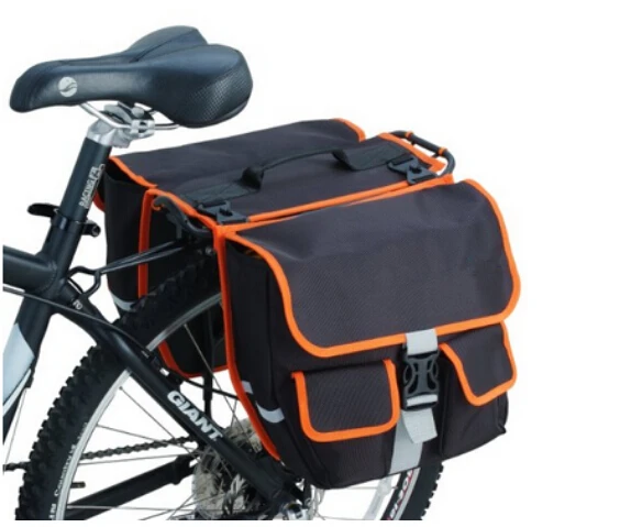 Wholesale Cheap Black Bicycle Pannier Bag bicycle travel bag