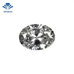 CRYSDIAM Oval Cut VVS1 natural loose diamonds diamond price per carat cvd diamond