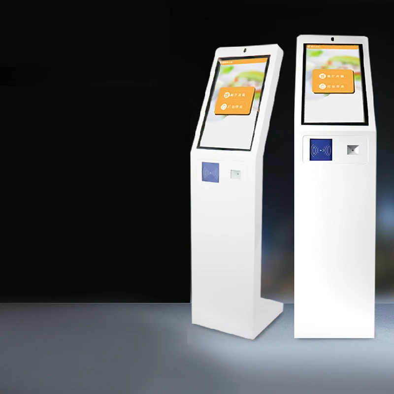New hot selling touch based queuing booth, customized automatic queuing machine, ticket booth, self-service check-in