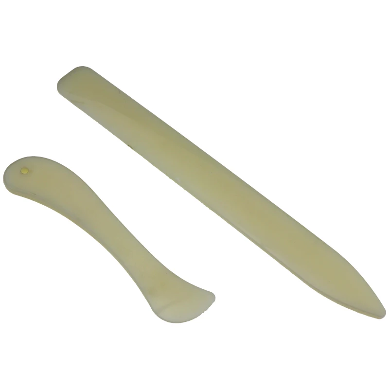 2pcs DIY handmade plastic bone folder to open the letter