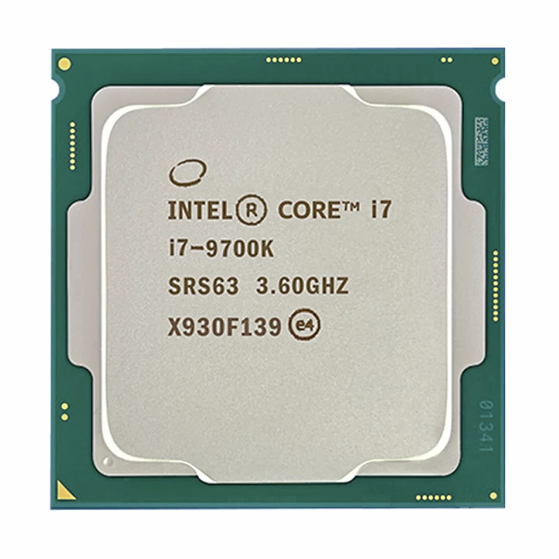  Процессор Intel Core i7-9700K 8 ядер до 3 6 ГГц 300 серии 95 Вт для настольного