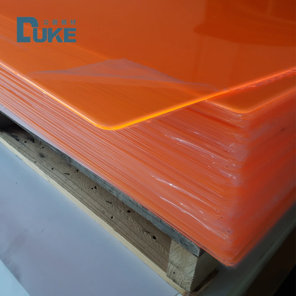New Product Laser Cutting Processing Pmma Fluorescent Panel Acrylic Plastic Sheet