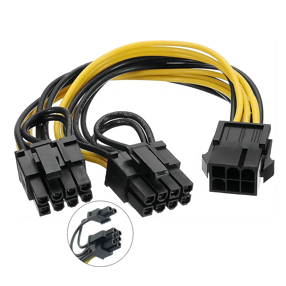 Vga Gpu видеокарта Pcie 18Awg Gpu 8P 6 2P Удлинительный кабель питания 32 см 18Aw компьютерный шнур для ПК для Corsair