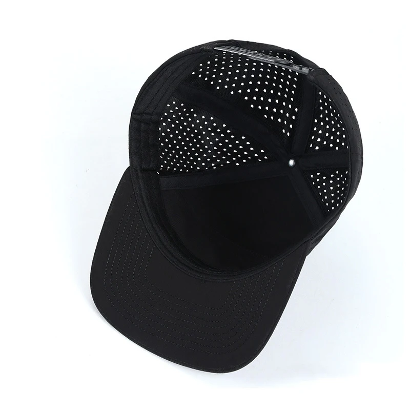 High Quality 6 Panel Snapback hat Baseball Cap Waterproof hat Flat Brim Sports Cap Custom Hip Hop Cap for Outdoor & Ski Scenes
