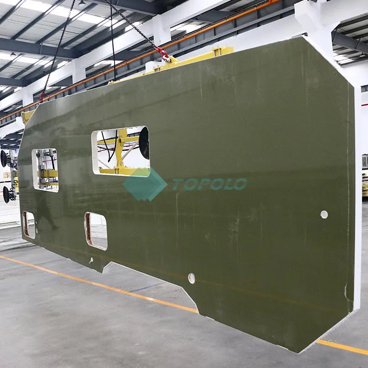 RV Siding Panels Gelcoat FRP Panels for RV Camper Siding Panels