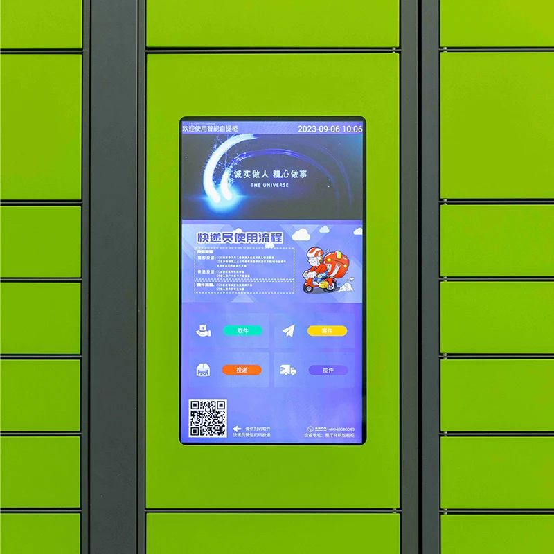 Smart Parcel Locker for Office Building Contactless Secure Parcel Delivery Locker With Remote Management System