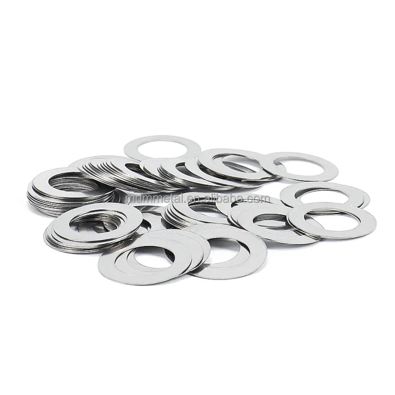 Customized Shock Absorber Shims Valve Coilover Metal Flat Washer Shims Metal Gasket