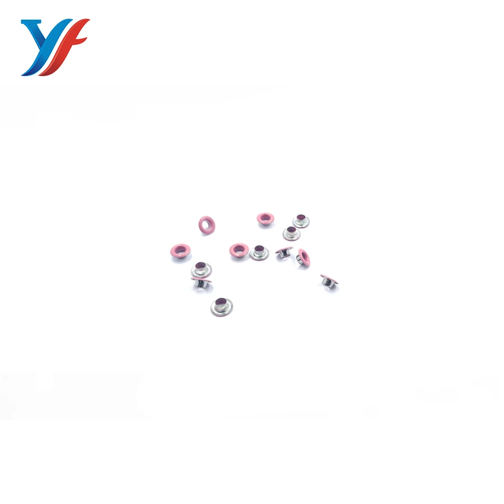 Custom aluminium/grass/iron metal eyelets for file/garment