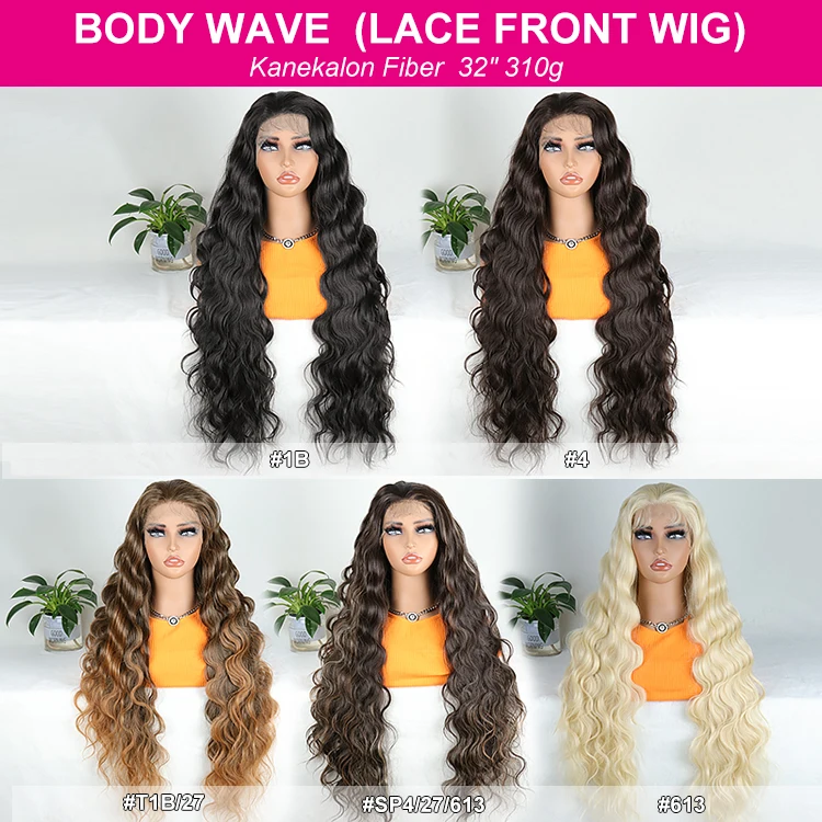 Julianna Wholesale Synthetic Lace Front Wigs Silky Straight HD Lace High Quality Wigs High Temperature Fibre for Black Women