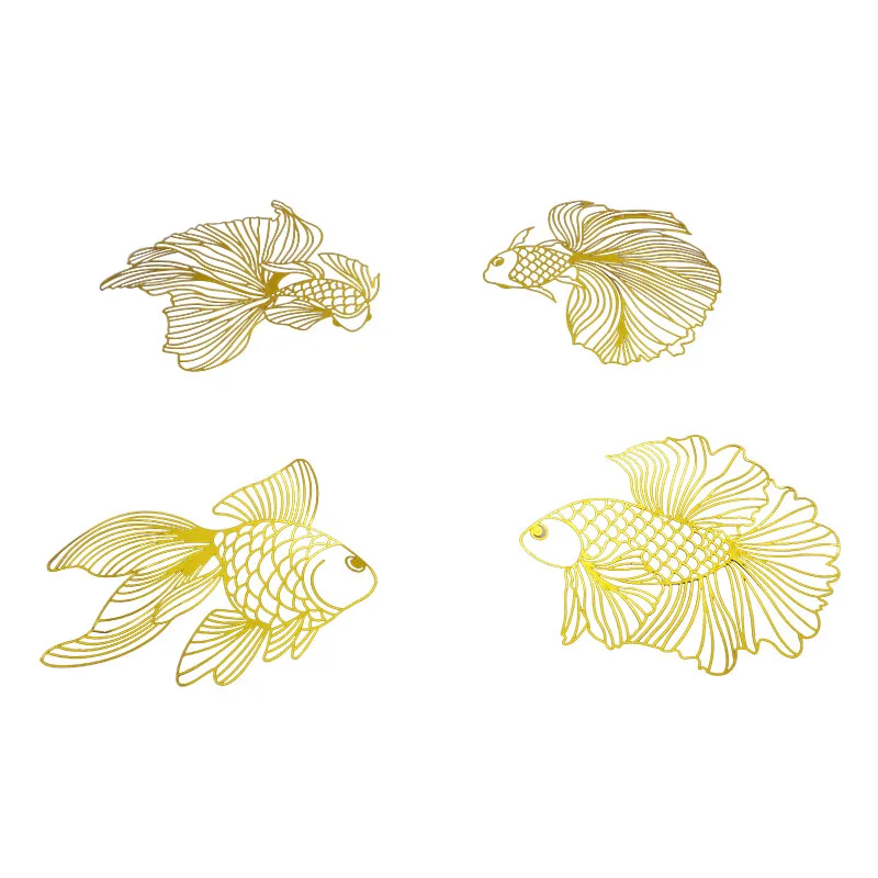 CVP A Carp Design Gold And Sliver Stencil