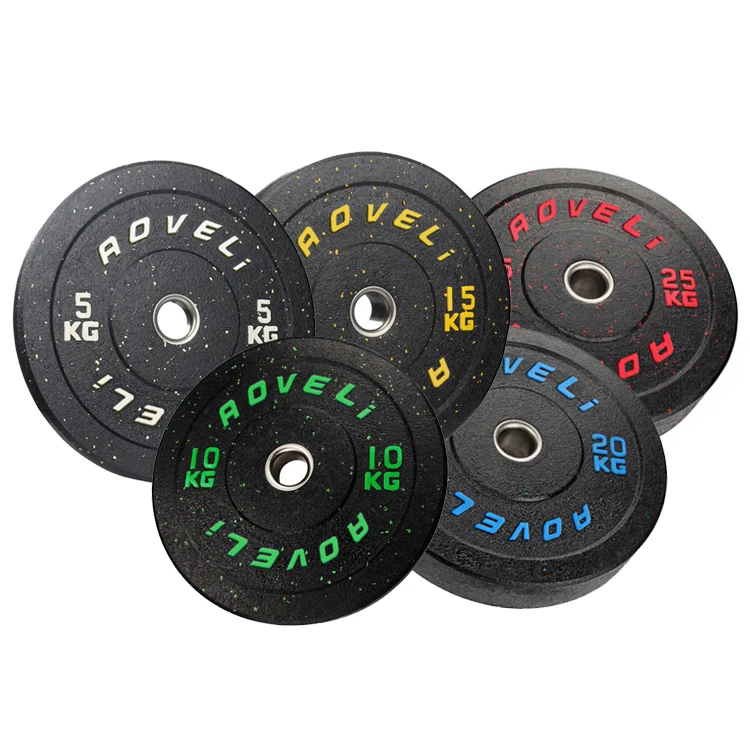 Wholesale china cheap gym equipment hi temp barbell particles