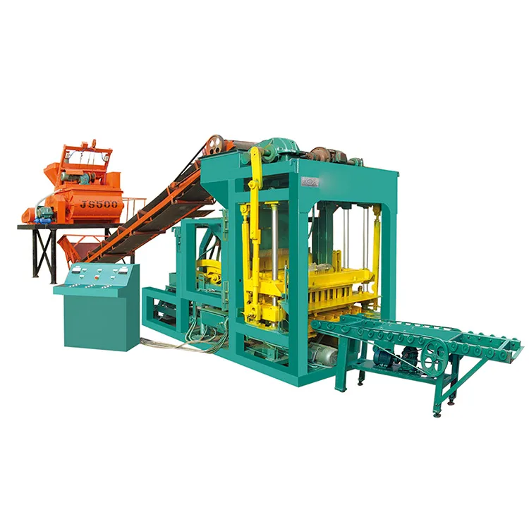 high quality electric concrete block making machine earth brick making machine