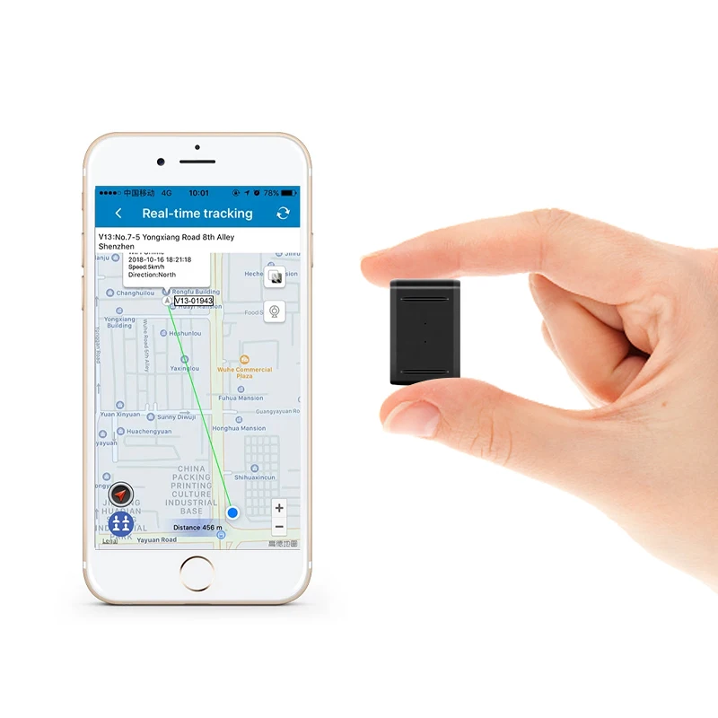 Factory price custom logo mini gps magnetic tracker for car tracking device