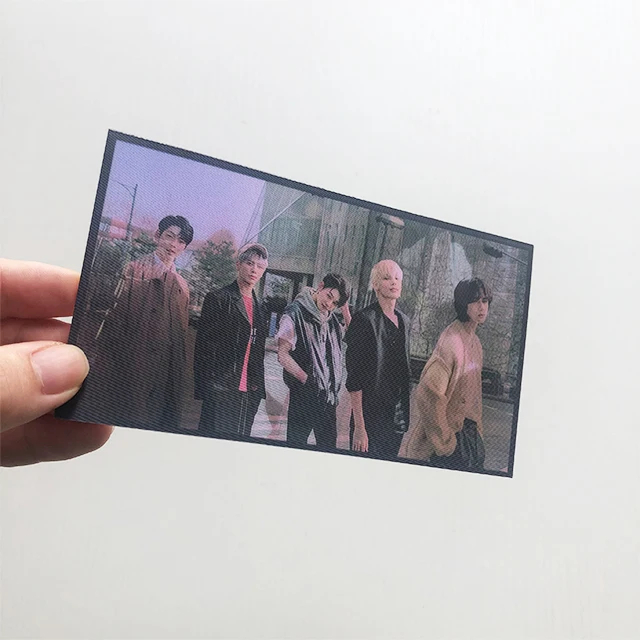 Custom design Kpop idol event lenticular printing 3D card photocards