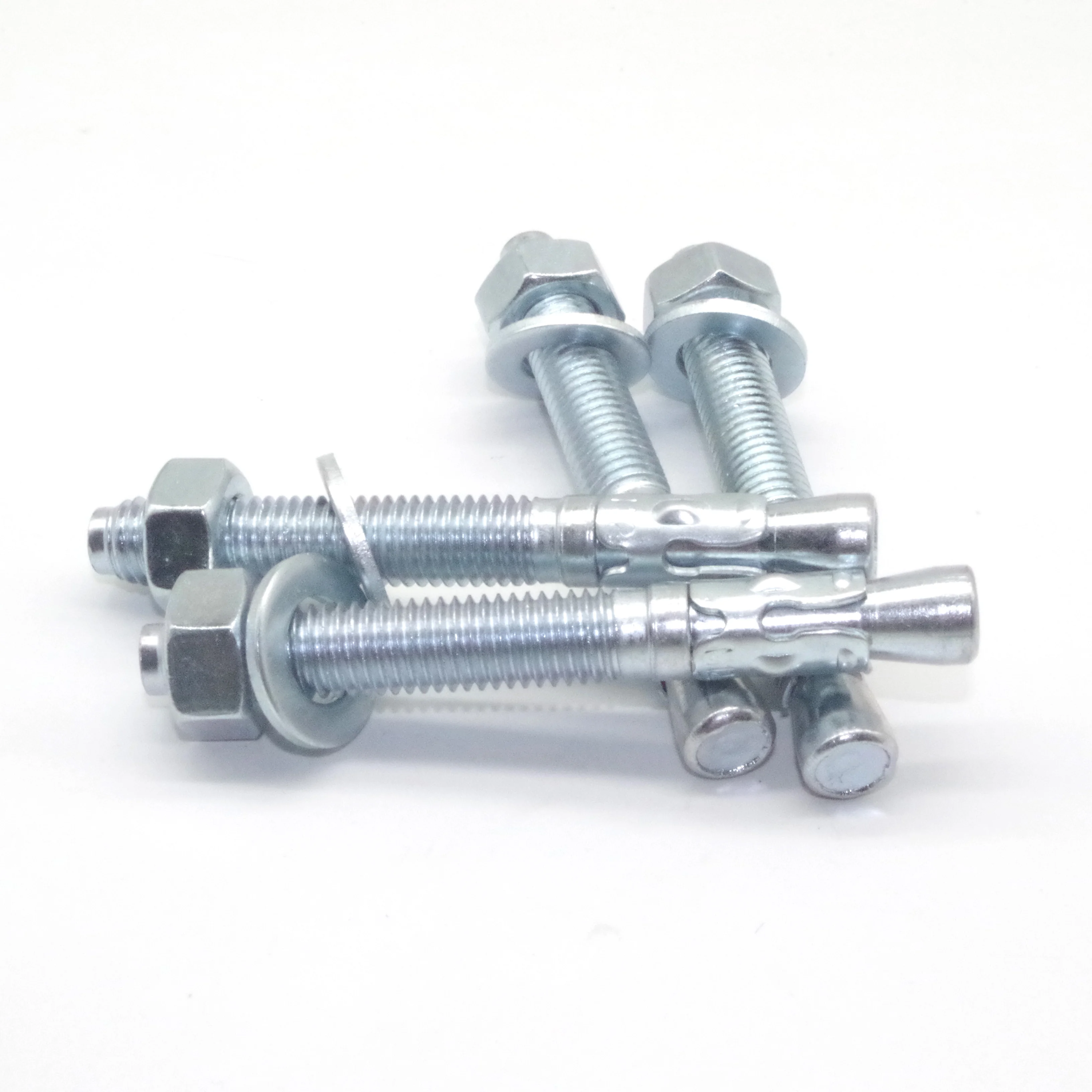 
Chinese Supply carbon steel wedge anchor bolt galvanized wedge anchor 