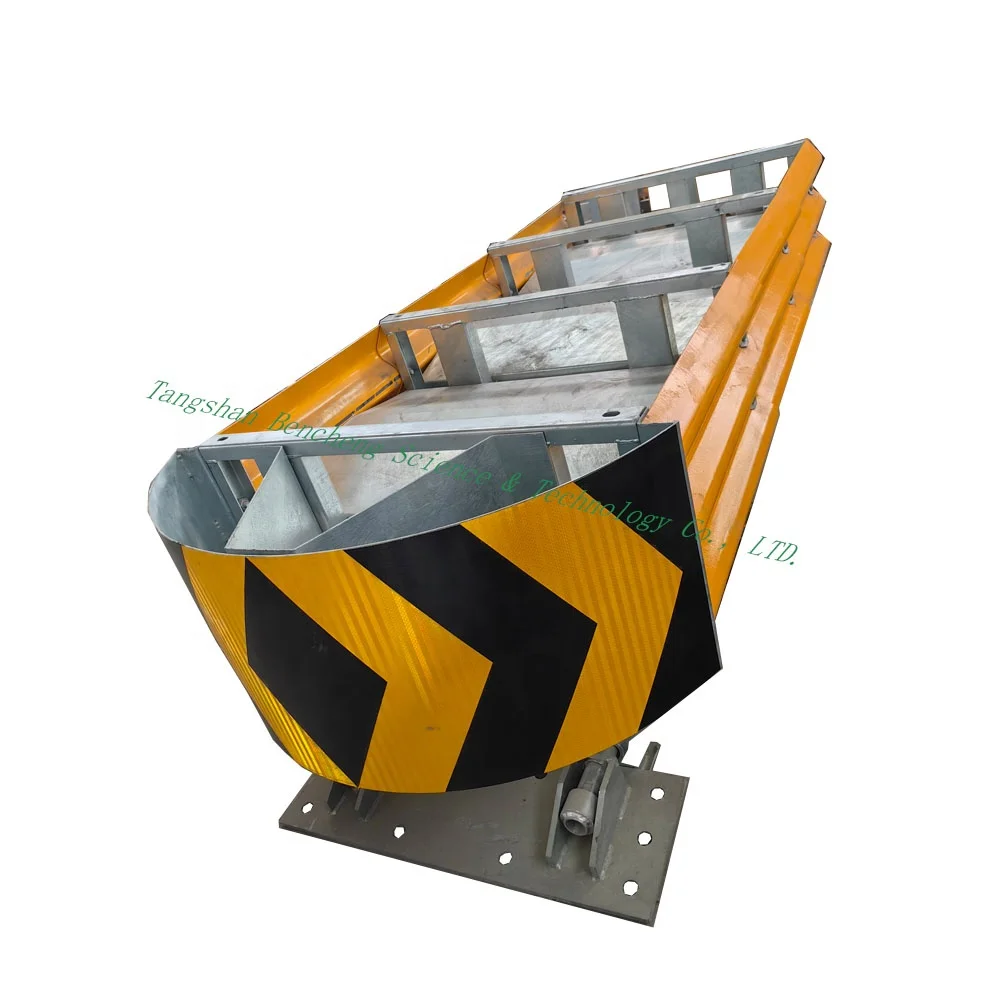 Hot Dippe Galvanized crash cushion for Highway Safety Crash Cushion Barrier