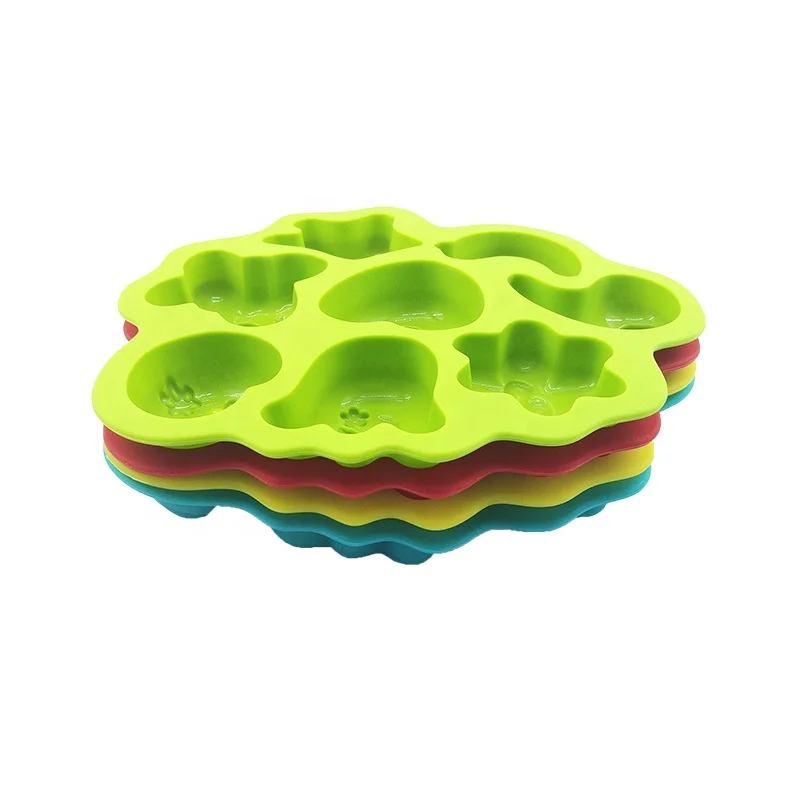 Amazon Hot Selling Muffin Making Cake 3D Silicone Cake Molds for Decorating