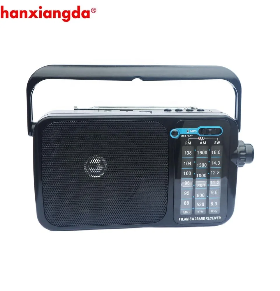 Multifunctional Battery Powered AM/FM Radio cheap portable am/fm radio