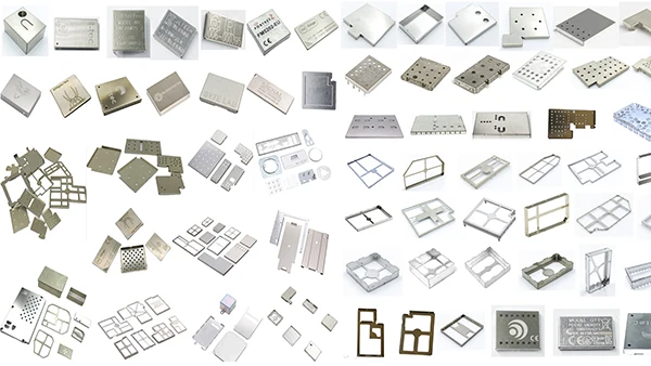 Sheet Metal Fabricate PCB Level Shielding EMI GPS Shielding Cover  gps shield can frame With 22 Years Experience