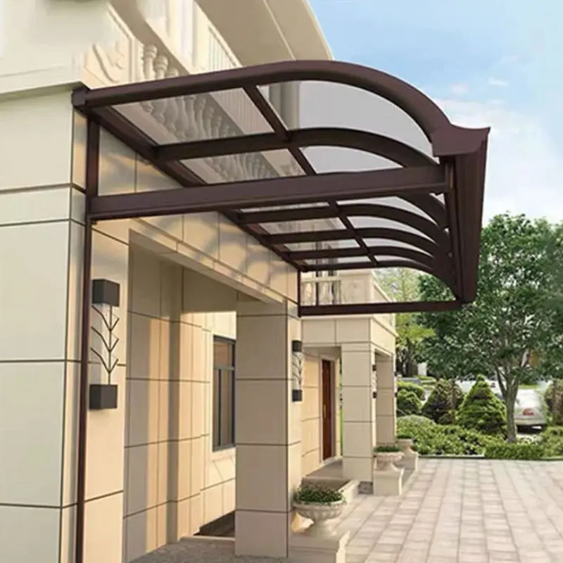 House Balcony Terrace Patio Cover Aluminum Polycarbonate Canopy Awning