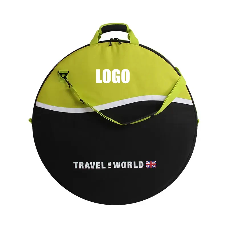 2024 Waterproof Sport Customized Bicycle Bike Double wheel bag folding bike bag with wheels Padded For 700c Road Bike