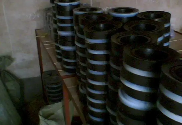 Piston for BW250 mud pump spare parts on HYDX-5 full hydraulic drilling rig