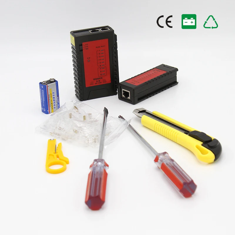 High Quality Crimp Tools Wire Stripper Tools Set  RJ45 & RJ11 Network Cable Internet Tools Hand Auxiliary kit