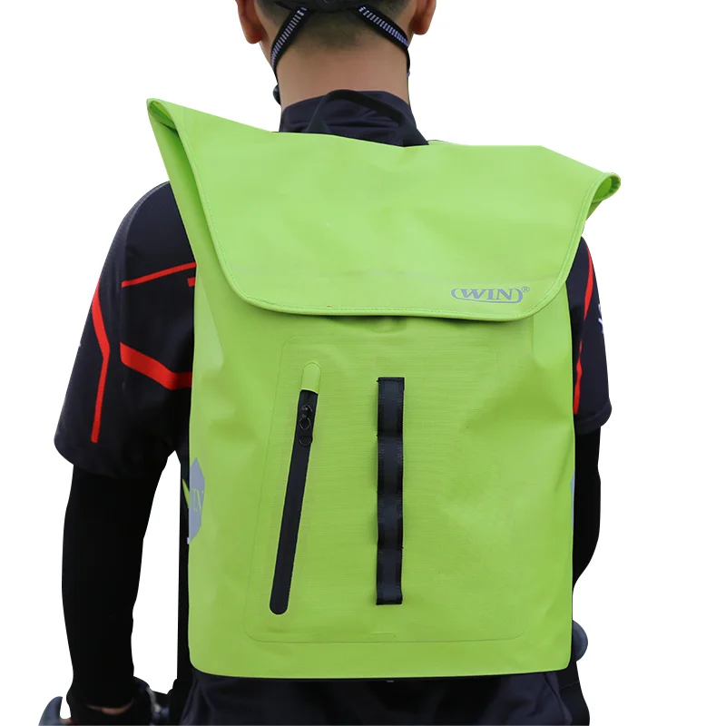 WIN OEM 600D PVC Free With Custom Logo Waterproof Cycling Backpack