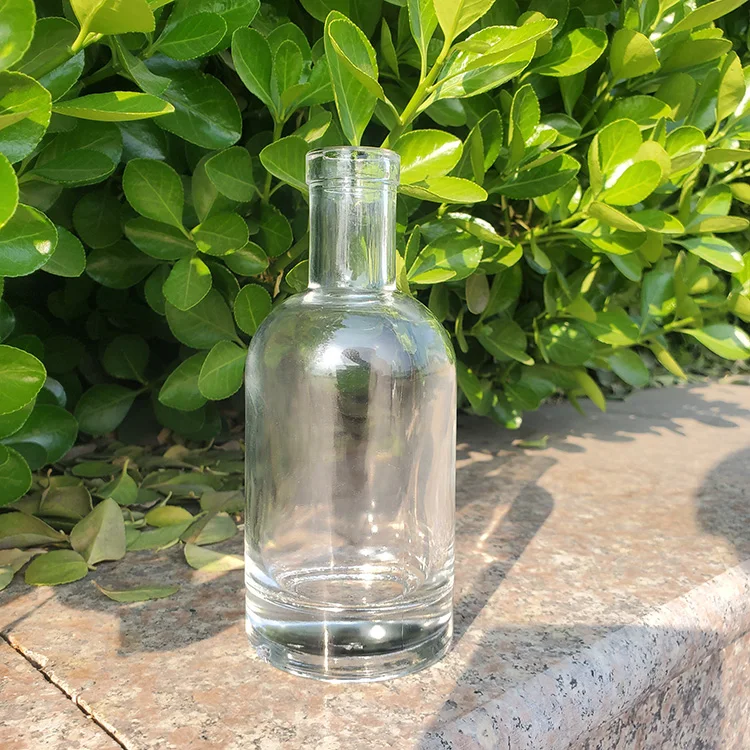Extra Clear Spirit Bottle 375ml Gin With Wood