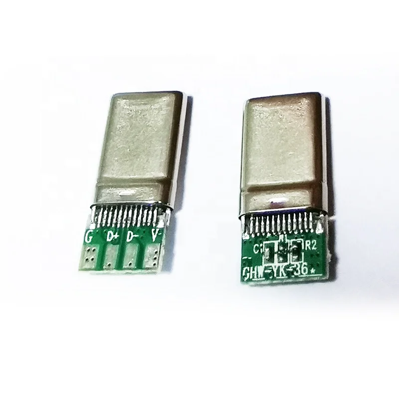 16-контактный usb-разъем типа c с коротким usb-разъемом