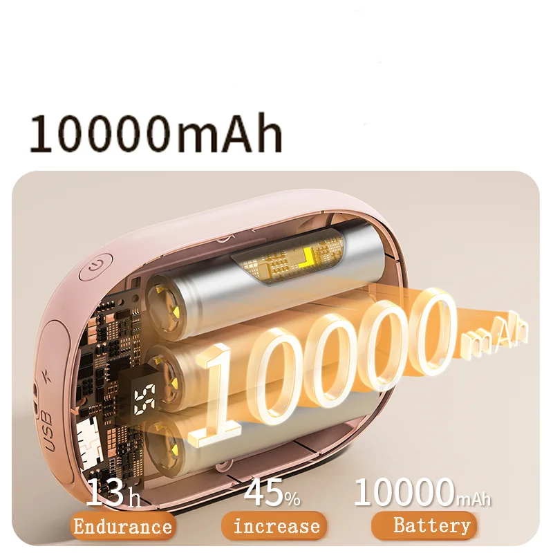 2 in 1 Cute Winter Heating Pocket Hands Warmers Rechargeable USB Power Bank Space Capsule astronaut Hand Warmer Heater