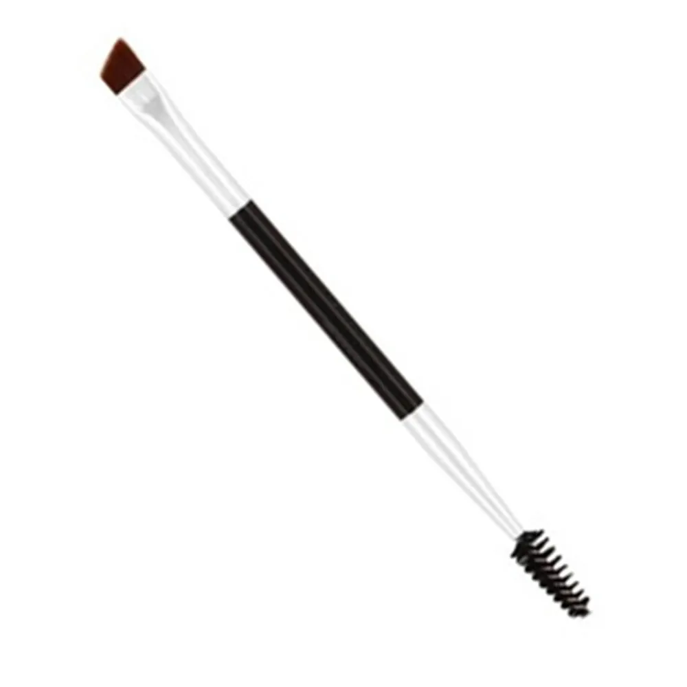 NA014 Bamboo Brushes Double Head Handle Pro Eyelash Eyebrow Brush Makeup Cosmetic Beauty Tool