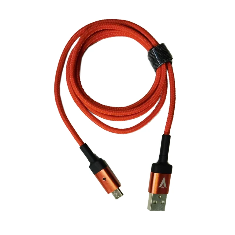 Wholesale USB charging cable V03 fast charge data cables 2.4A Led APO(Automatic Power Off) phone charger usb
