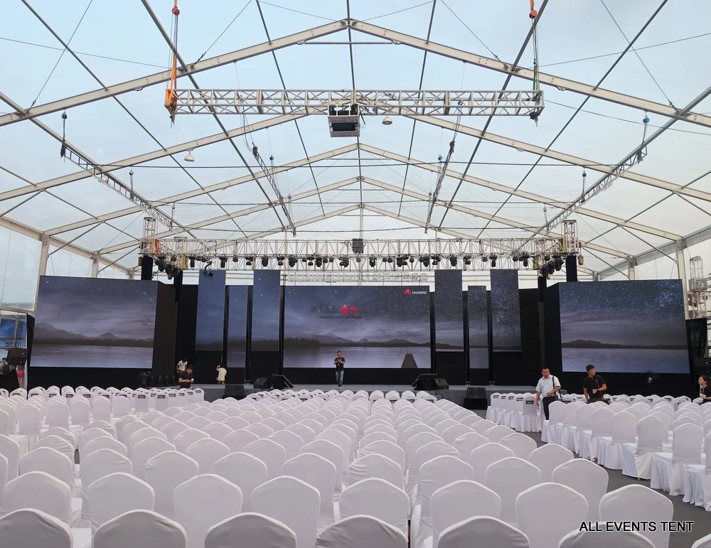 Transparent Glass Party Tent, Clear Roof Marquee
