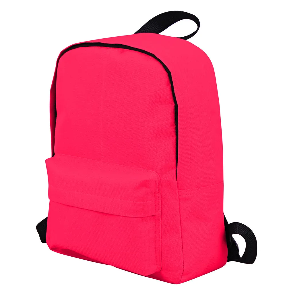 Рюкзак большой емкости с настраиваемым логотипом, сумка для путешествий, макарон, ярких цветов, новый светло-розовый нейлоновый рюкзак