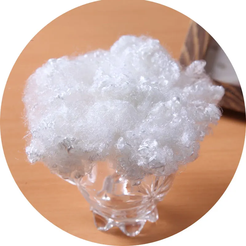 7dx64mm полый силиконизированный конъюгированного волокна 100% полиэстер наполнитель с гр и OEKO-TEX