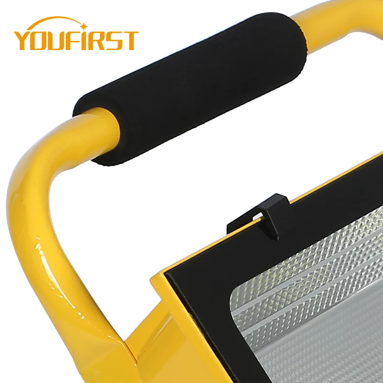 High efficiency aluminum backyard rechargeable 50 100 150 watt portable led flood light